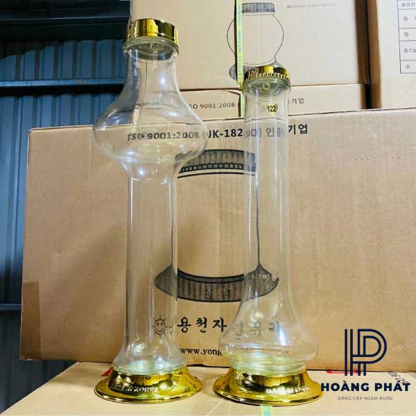 Bình ngâm rượu Hàn Quốc khác gì bình thủy tinh Việt Nam?