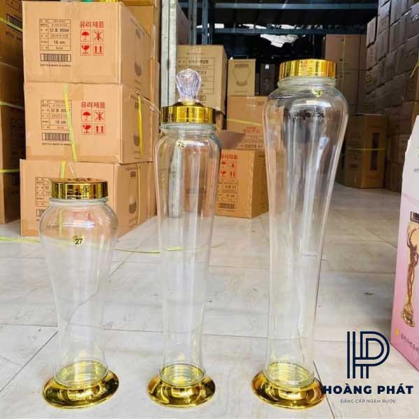 Bình ngâm rượu Hàn Quốc khác gì bình thủy tinh Việt Nam?